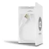 AXAGON ADSA-1S adaptador USB 2.0 para SSD/HDD SATA de 2,5 pulgadas con carcasa, 480 Mbit/s, blanco