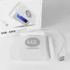AXAGON ADSA-1S adaptador USB 2.0 para SSD/HDD SATA de 2,5 pulgadas con carcasa, 480 Mbit/s, blanco