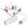 AXAGON ADSA-1S adaptador USB 2.0 para SSD/HDD SATA de 2,5 pulgadas con carcasa, 480 Mbit/s, blanco