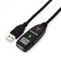 Axagon ADR-205 Cable USB 2.0 A-M -> A-F activo de prolongación/repetidor 5m