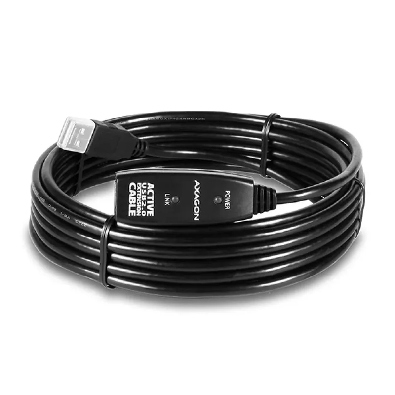Axagon ADR-205 Cable USB 2.0 A-M -> A-F activo de prolongación/repetidor 5m