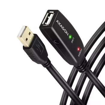 Axagon ADR-220 Cable USB 2.0 A-M -> A-F activo de prolongación/repetidor 20 m
