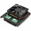 Axagon RHD-225 METAL Soporte para 2x HDD/SSD de 2,5 pulgadas en bahía de 3,5 pulgadas, soporte para ventilador