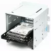Axagon RHD-225 METAL Soporte para 2x HDD/SSD de 2,5 pulgadas en bahía de 3,5 pulgadas, soporte para ventilador
