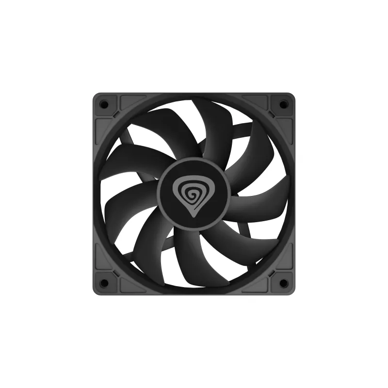 GENESIS Oxal 120 Ventilador para caja de ordenador 12 cm Negro 1 ud.