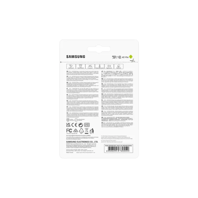 Samsung MB-MD512SA/EU Tarjeta de memoria 512 GB MicroSDXC UHS-I Class 10