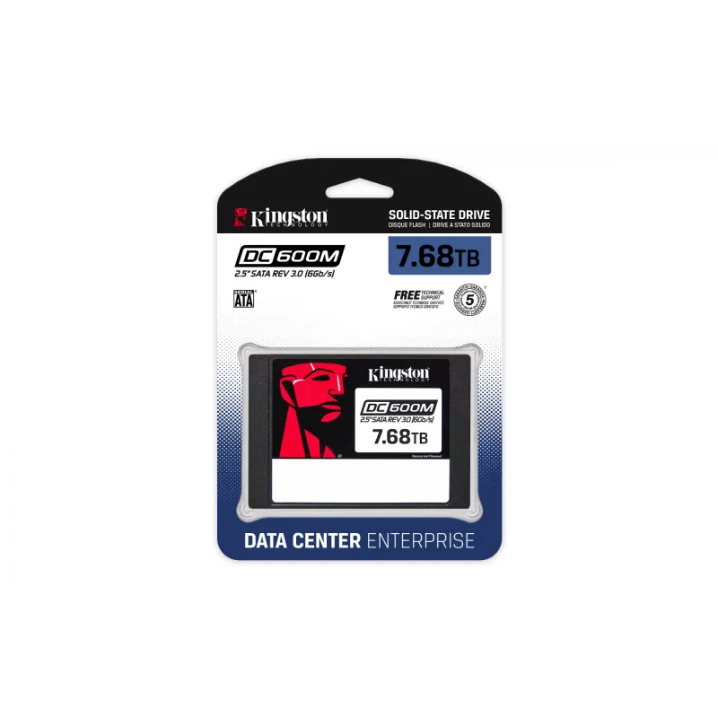Unidad SSD Kingston Technology 7680G 7,68 TB 2,5