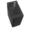 Caja de PC IBOX ANTILA 39 Midi Tower — Negra, ATX/microATX, GPU hasta 31 cm, altura de disipador de CPU 150 mm
