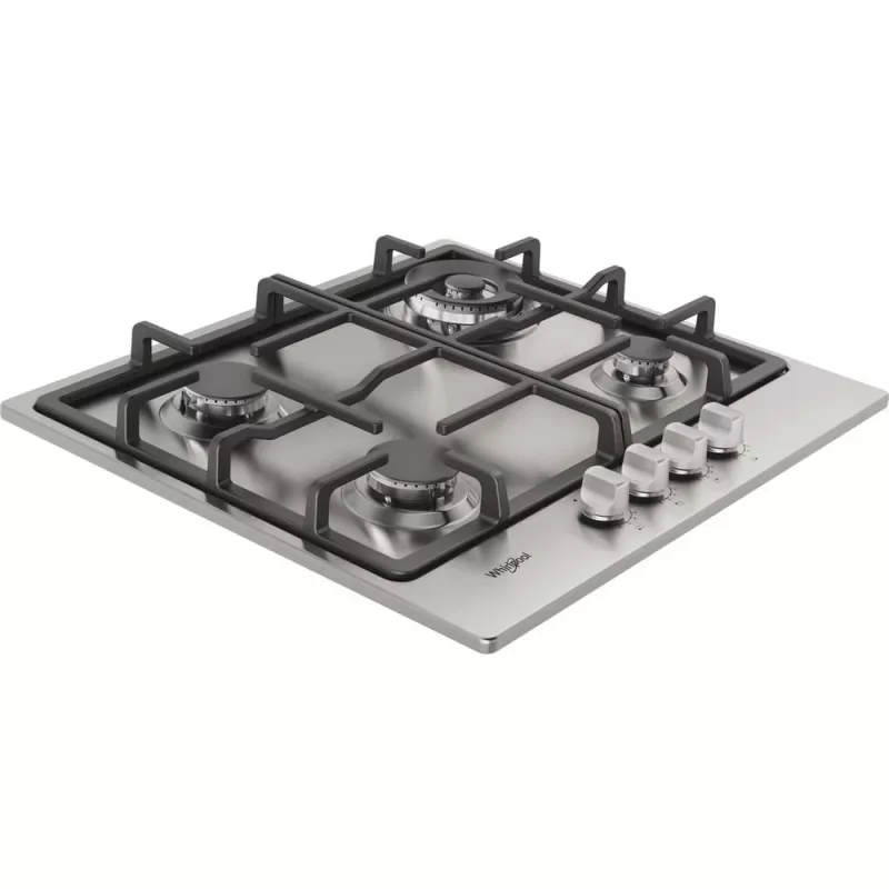 Whirlpool TGML 661 IX R acero inoxidable integrado 58 cm gas 4 zonas