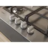 Whirlpool TGML 661 IX R acero inoxidable integrado 58 cm gas 4 zonas