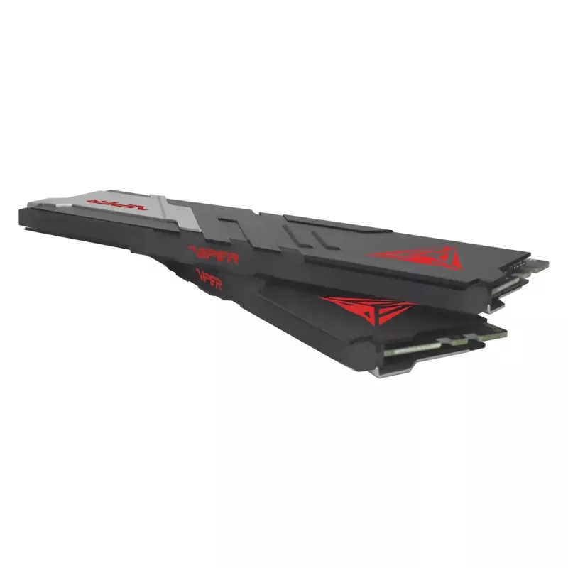 DIMM 32 GB DDR5-7200 (2x 16 GB) kit dual, memoria RAM negra, PVV532G720C34K, Viper Venom, INTEL XMP
