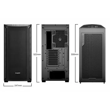 Caja de PC be quiet! Shadow Base 800 Midi Tower negra