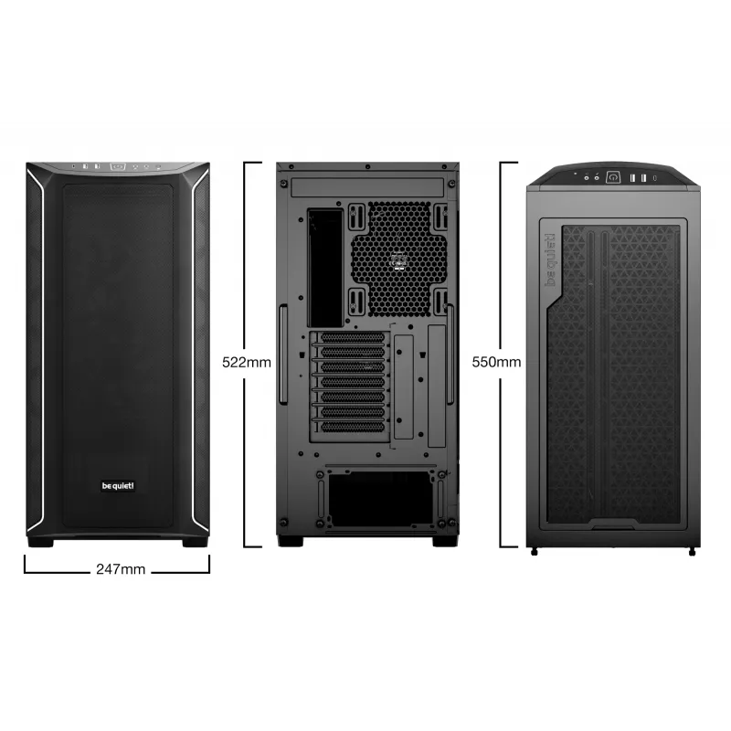 Caja de PC be quiet! Shadow Base 800 DX Midi Tower negra