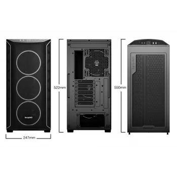 Caja de PC be quiet! Shadow Base 800 FX Midi Tower negra