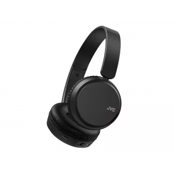 Auriculares JVC Deep Bass Bluetooth on-ear negros, inalámbricos, llamadas/música, 20 - 20000 Hz, 157 g, auriculares, negro