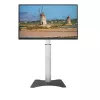 Techly ICA-TR39 soporte de suelo para TV, 32-70 pulgadas, 40 kg, VESA 800x400, negro/plateado