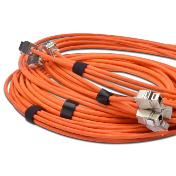 DIGITUS cinta de velcro, 20 mm de ancho para cableado estructurado, rollo de 10 m, color negro