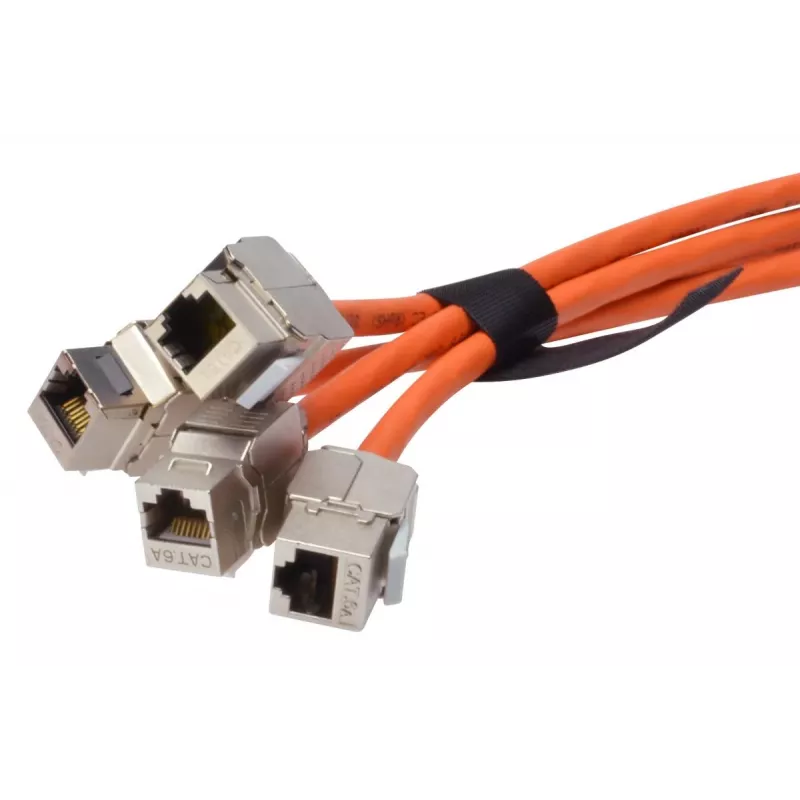 DIGITUS cinta de velcro, 20 mm de ancho para cableado estructurado, rollo de 10 m, color negro