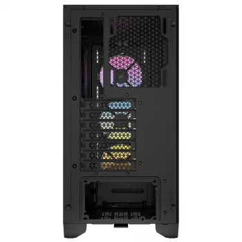 Caja de PC semitorre CORSAIR - 3000d RGB Airflow - negra