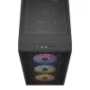 Caja de PC semitorre CORSAIR - 3000d RGB Airflow - negra