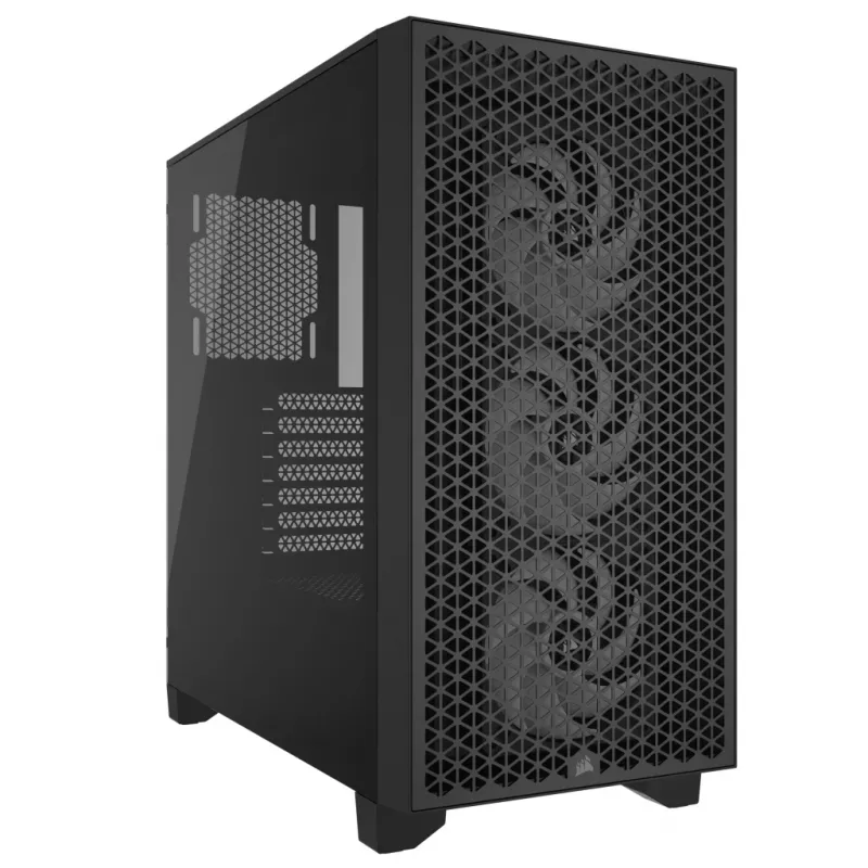 Caja de PC semitorre CORSAIR - 3000d RGB Airflow - negra