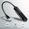 Tarjeta de interfaz Axagon ADSA-FP2A USB 3.2 Gen 1 SATA conector macho negro