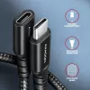 Cable de extensión Axagon BUCM32-CF15AB SPEED+ USB-C USB 20Gbps 1,5 m