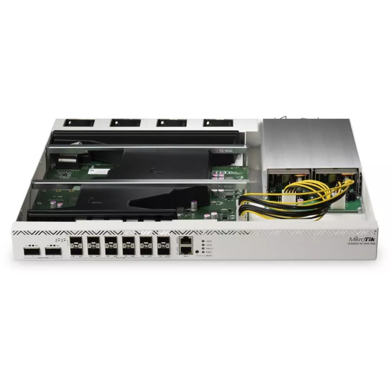 Router con cable Mikrotik CCR2216-1G-12XS-2XQ Gigabit Ethernet 2000 MHz plateado