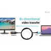 i-tec adaptador de cable USB-C DisplayPort bidireccional 8K/30Hz 150 cm