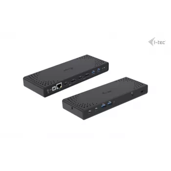 i-tec estación de acoplamiento dual display USB 3.0 / USB-C / Thunderbolt 3 Gen2 + Power Delivery 100W