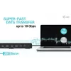 i-tec estación de acoplamiento dual display USB 3.0 / USB-C / Thunderbolt 3 Gen2 + Power Delivery 100W