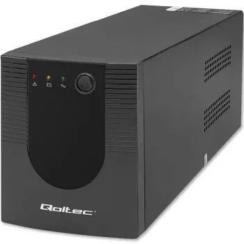 Qoltec 53777 SAI line-interactive 2 kVA 1200 W 4 tomas AC
