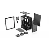 Carcasa de PC ENDORFY Arx 500 ARGB ATX negra — cristal templado, ARGB, ATX, GPU máx. 350 mm, altura de disipador de CPU 179 mm, 7 ranuras de expansión