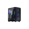 Carcasa de PC ENDORFY Arx 500 ARGB ATX negra — cristal templado, ARGB, ATX, GPU máx. 350 mm, altura de disipador de CPU 179 mm, 7 ranuras de expansión