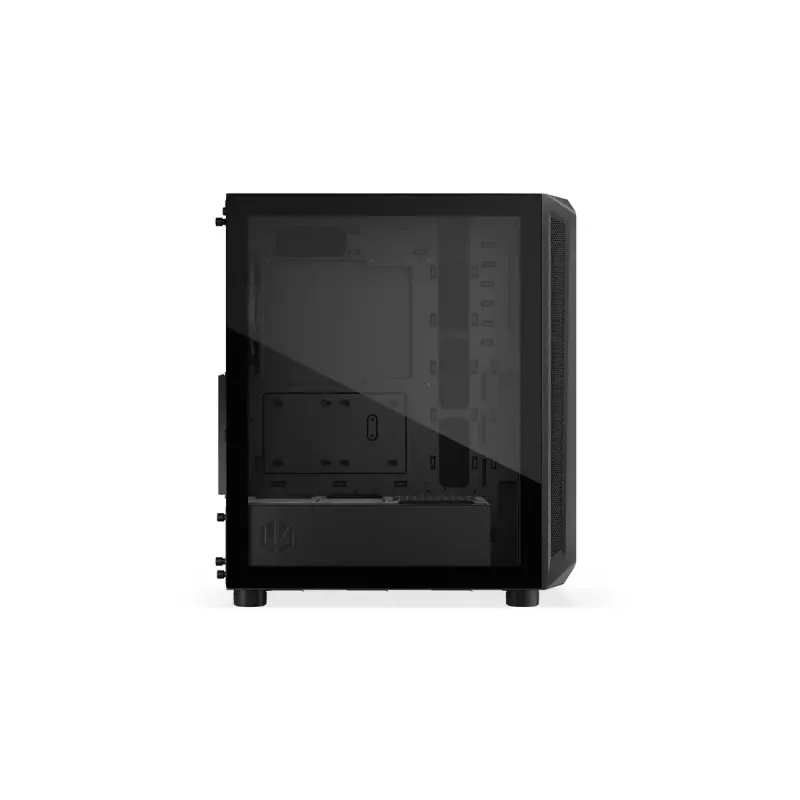 Carcasa de PC ENDORFY Arx 500 ARGB ATX negra — cristal templado, ARGB, ATX, GPU máx. 350 mm, altura de disipador de CPU 179 mm, 7 ranuras de expansión