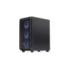 Carcasa de PC ENDORFY Arx 500 ARGB ATX negra — cristal templado, ARGB, ATX, GPU máx. 350 mm, altura de disipador de CPU 179 mm, 7 ranuras de expansión