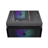 Carcasa de PC ENDORFY Arx 500 ARGB ATX negra — cristal templado, ARGB, ATX, GPU máx. 350 mm, altura de disipador de CPU 179 mm, 7 ranuras de expansión