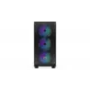 Carcasa de PC ENDORFY Arx 500 ARGB ATX negra — cristal templado, ARGB, ATX, GPU máx. 350 mm, altura de disipador de CPU 179 mm, 7 ranuras de expansión