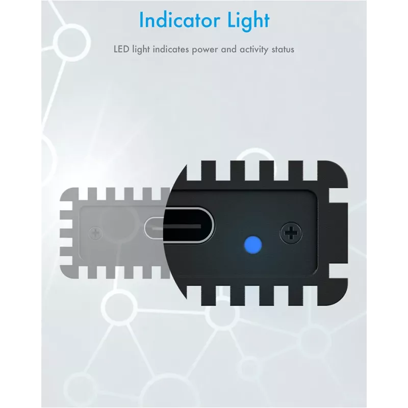 ICY BOX IB-1816M-C31 carcasa SSD negra U.2
