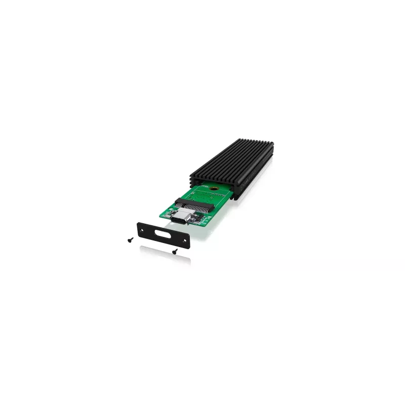 ICY BOX IB-1816M-C31 carcasa SSD negra U.2