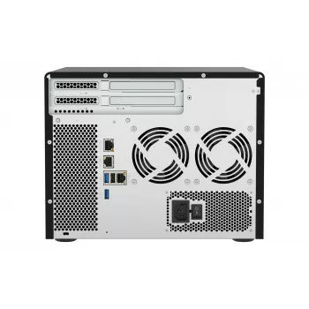 QNAP TS-855X SAN torre Intel Atom® C5125 8 GB DDR4 0 TB QNAP QTS negro