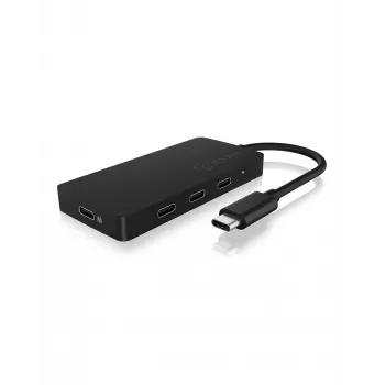 ICY BOX IB-HUB1429-CPD USB 3.2 Gen 2 (3.1 Gen 2) Type-C 10000 Mbit/s negro