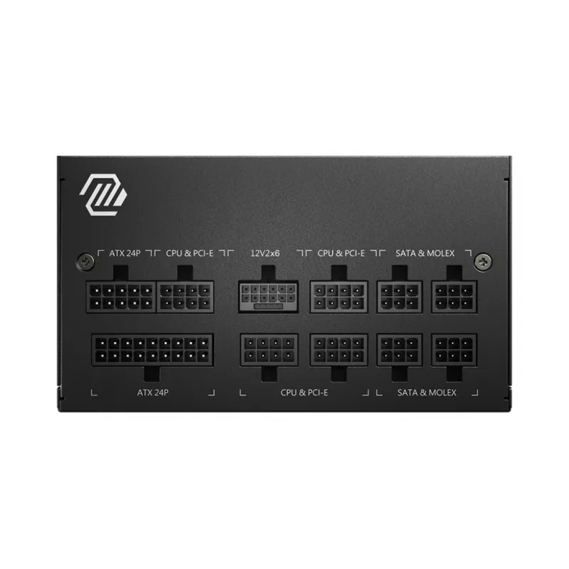 Fuente de alimentación MSI MAG A750GL PCIE5 750 W 20+4 pin ATX ATX negra
