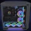 Ventilador Thermaltake SWAFAN 12 RGB 12 cm negro 500–2000 RPM