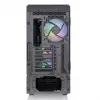 Thermaltake Ceres 500 TG ARGB caja de PC Midi Tower, E-ATX, cristal templado, 3 ventiladores ARGB de 140 mm frontales, USB-C, negra