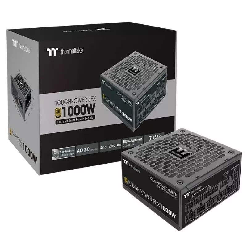 Fuente de alimentación THERMALTAKE - Toughpower SFX 1000W Gold - TT Premium Edition