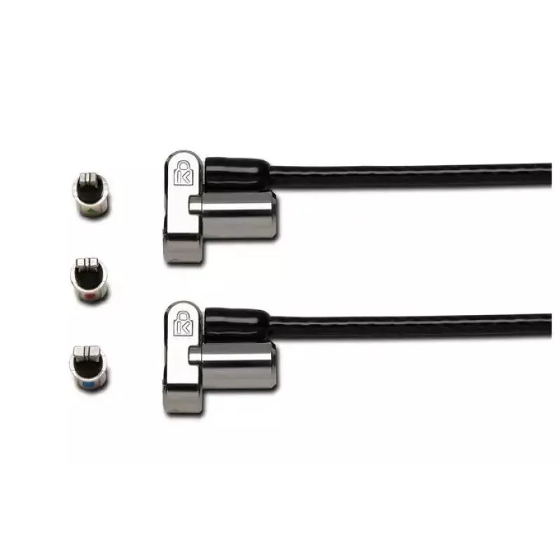 Candado de cable con llave Kensington Universal 3 en 1 con Twin Lockheads