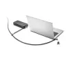 Candado de cable con llave Kensington Universal 3 en 1 con Twin Lockheads