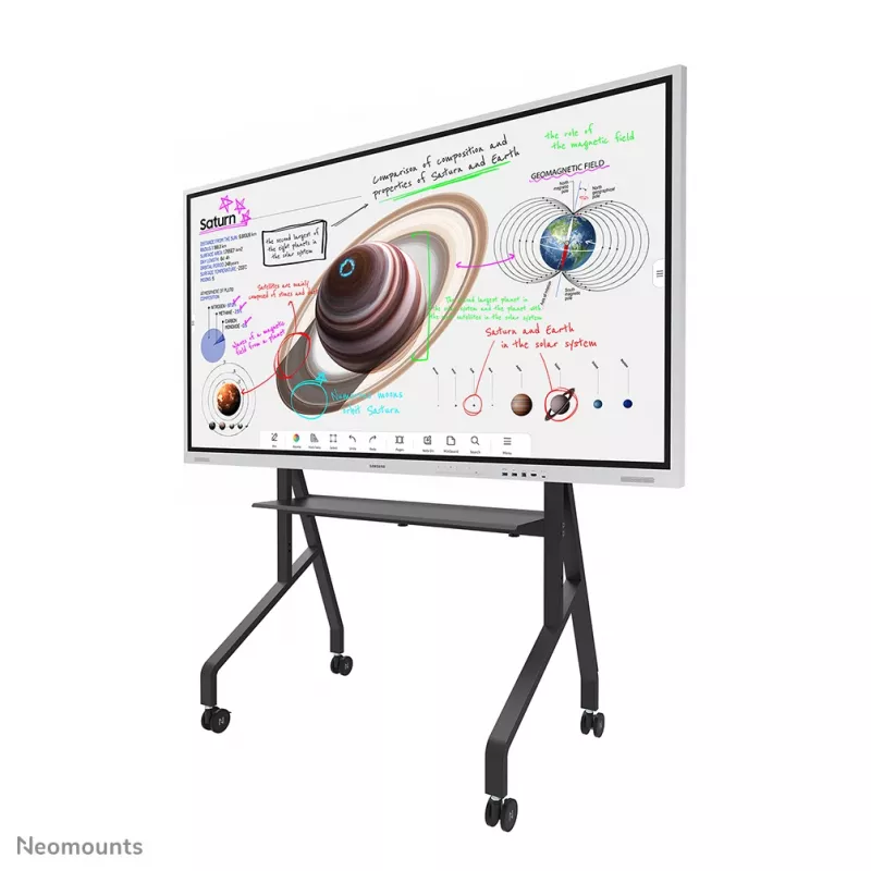 Soporte de TV móvil Neomounts FL50-525BL1 55-86 pulgadas - instalación rápida - TÜV