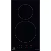 Placa de inducción Electrolux LIT30230C — 2 zonas de empotrar, 29 cm de ancho, negra, control táctil, zonas de 210/145 mm